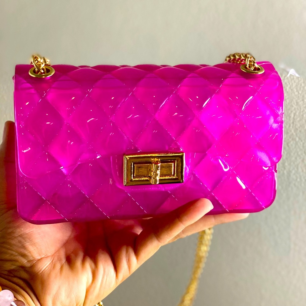 Mini jelly clutch